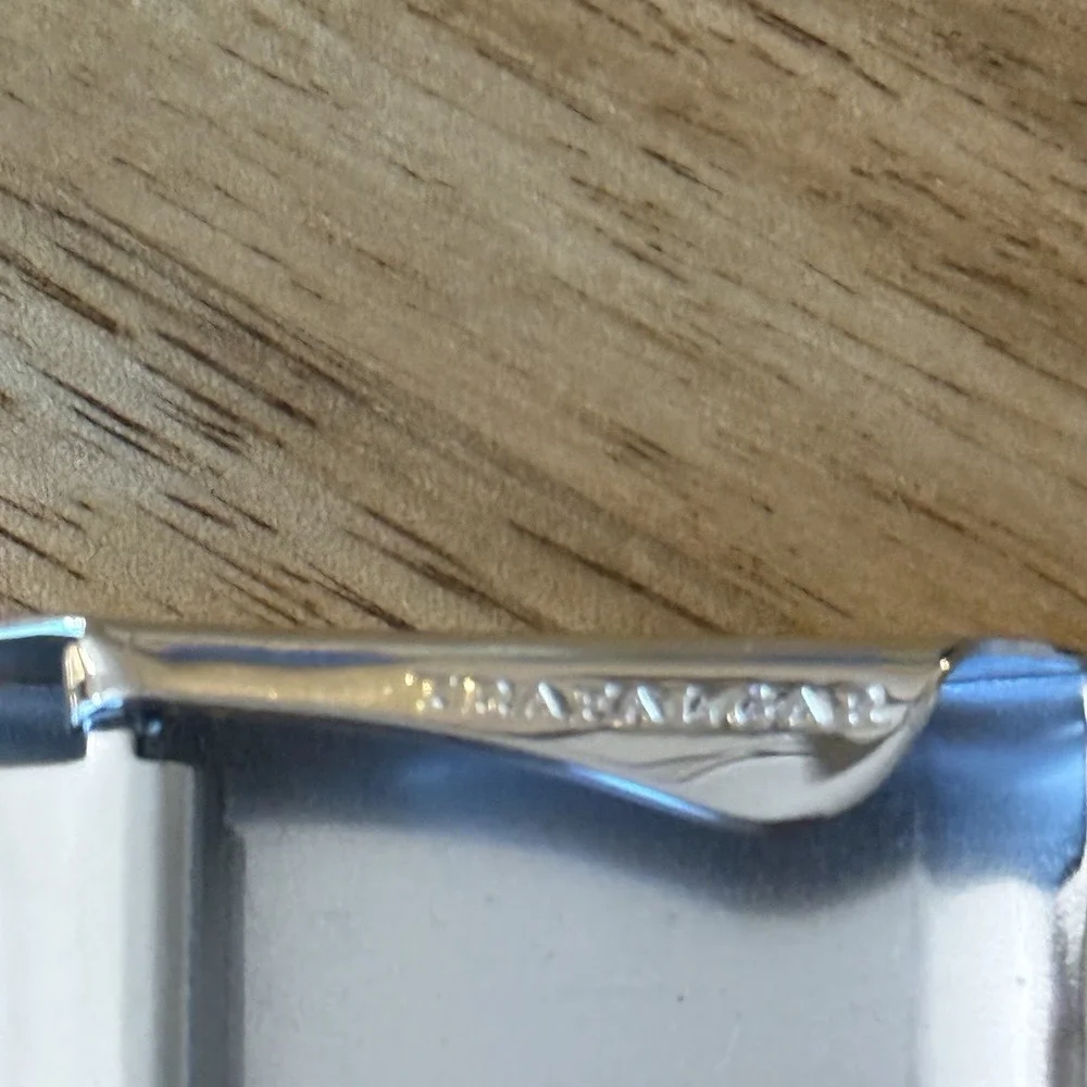 Trafalgar buckle monogrammed